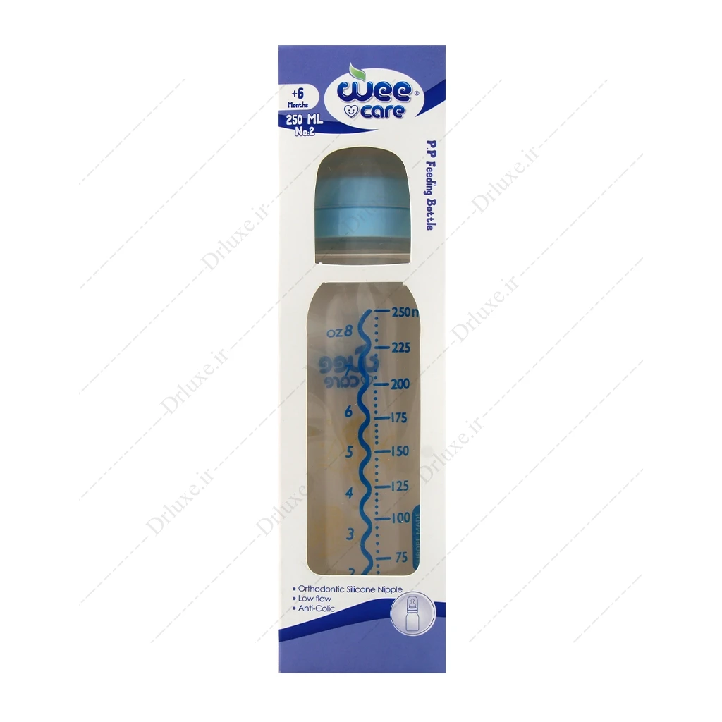 بطری شیر خوری ارتودنسی وی کر بالای 6 ماه کد B328